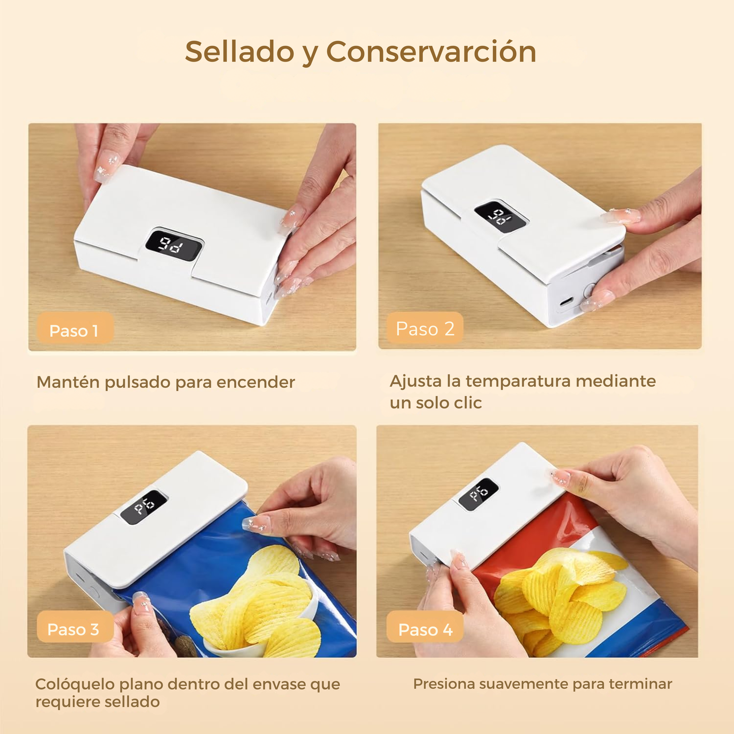 Sellador de Bolsas Profesional